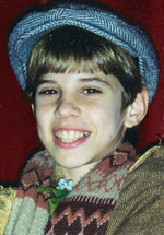 as Tiny Tim in A Christmas Carol